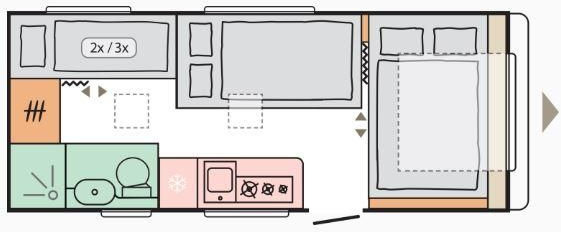 Adria Adora 573 PT* Fb-Temp.*Alde-Warmwasser-Hz. - Ρυμουλκούμενο τροχόσπιτο: φωτογραφία 4 Adria Adora 573 PT* Fb-Temp.*Alde-Warmwasser-Hz. - Ρυμουλκούμενο τροχόσπιτο: φωτογραφία 4