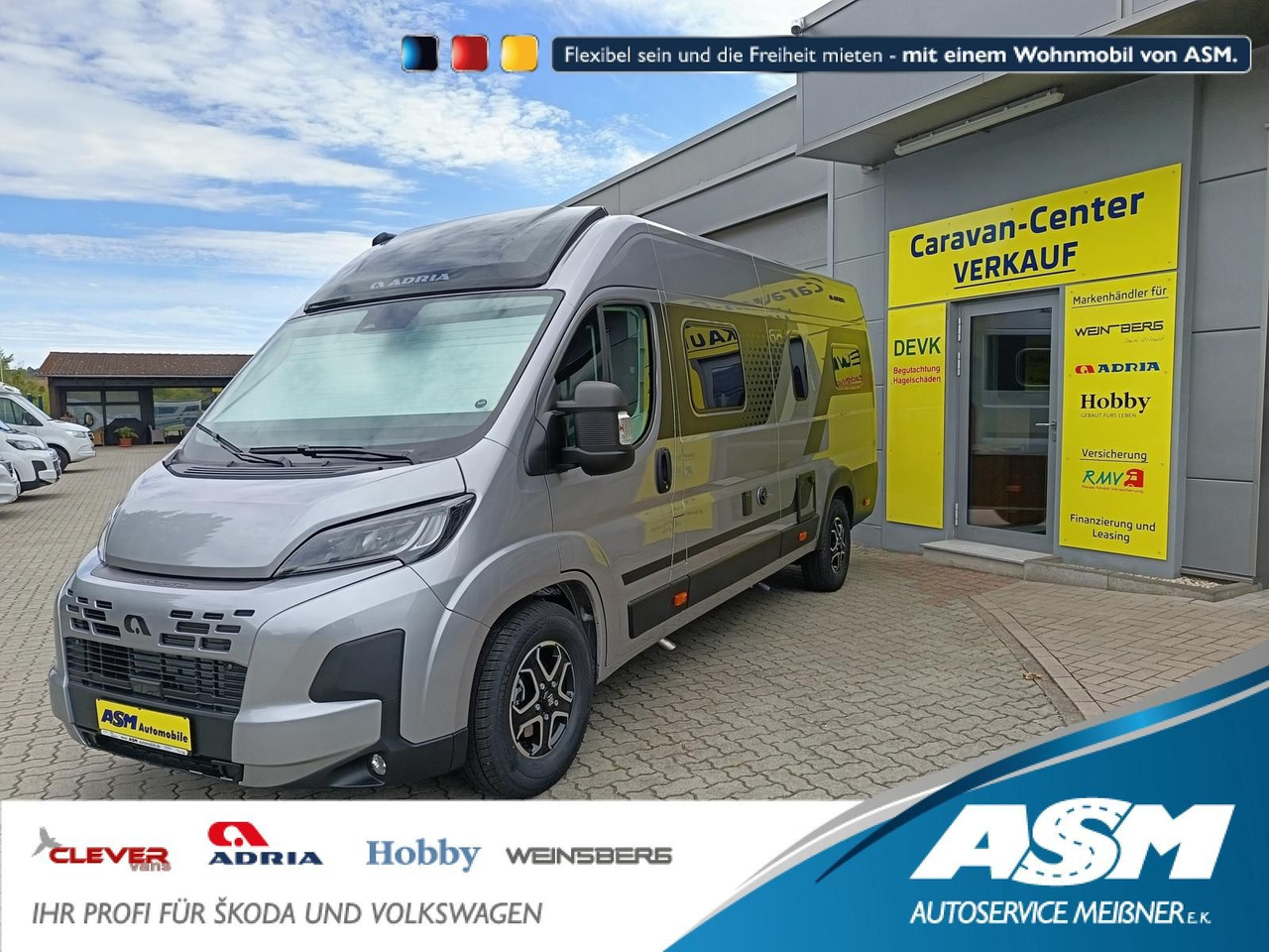 Adria Twin "60Y" 640 SGX 3,5 MAXI*JUBILEE*MARKISE*LED* - Αυτοκινούμενο βαν: φωτογραφία 1 Adria Twin "60Y" 640 SGX 3,5 MAXI*JUBILEE*MARKISE*LED* - Αυτοκινούμενο βαν: φωτογραφία 1