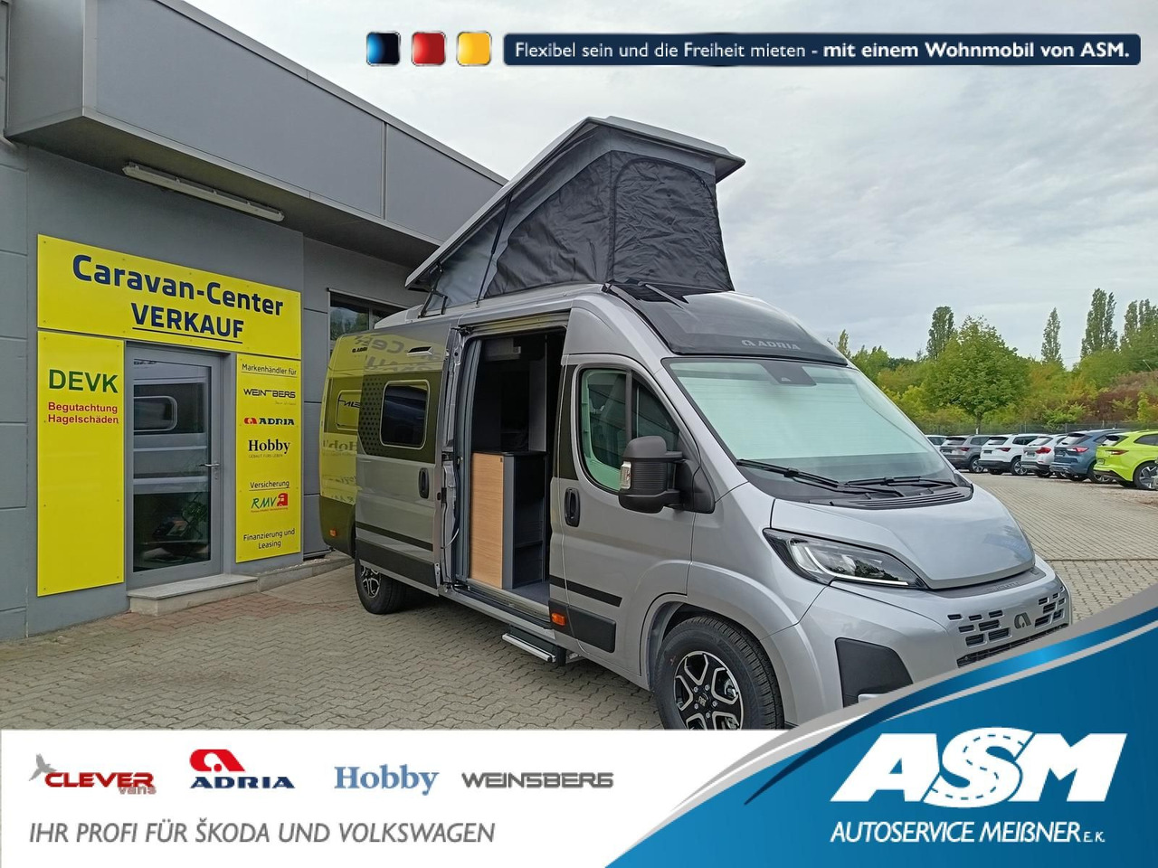 Adria Twin "60Y" 640 SGX 4,25MAXI*JUBILEE*AUFSTELLDACH - Αυτοκινούμενο βαν: φωτογραφία 1 Adria Twin "60Y" 640 SGX 4,25MAXI*JUBILEE*AUFSTELLDACH - Αυτοκινούμενο βαν: φωτογραφία 1