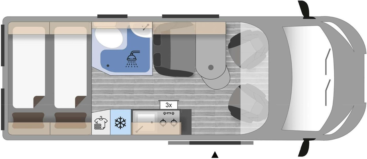 Clever Celebration 600 MJ24*AHK*MARKISE*ACC*R-KAM*RADIO - Αυτοκινούμενο βαν: φωτογραφία 2 Clever Celebration 600 MJ24*AHK*MARKISE*ACC*R-KAM*RADIO - Αυτοκινούμενο βαν: φωτογραφία 2