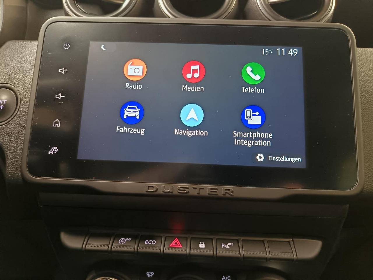 SUV Dacia Duster Prestige Tce 130*KLIMA*SHZ*R-KAM*DAB*NAVI: φωτογραφία 11 SUV Dacia Duster Prestige Tce 130*KLIMA*SHZ*R-KAM*DAB*NAVI: φωτογραφία 11