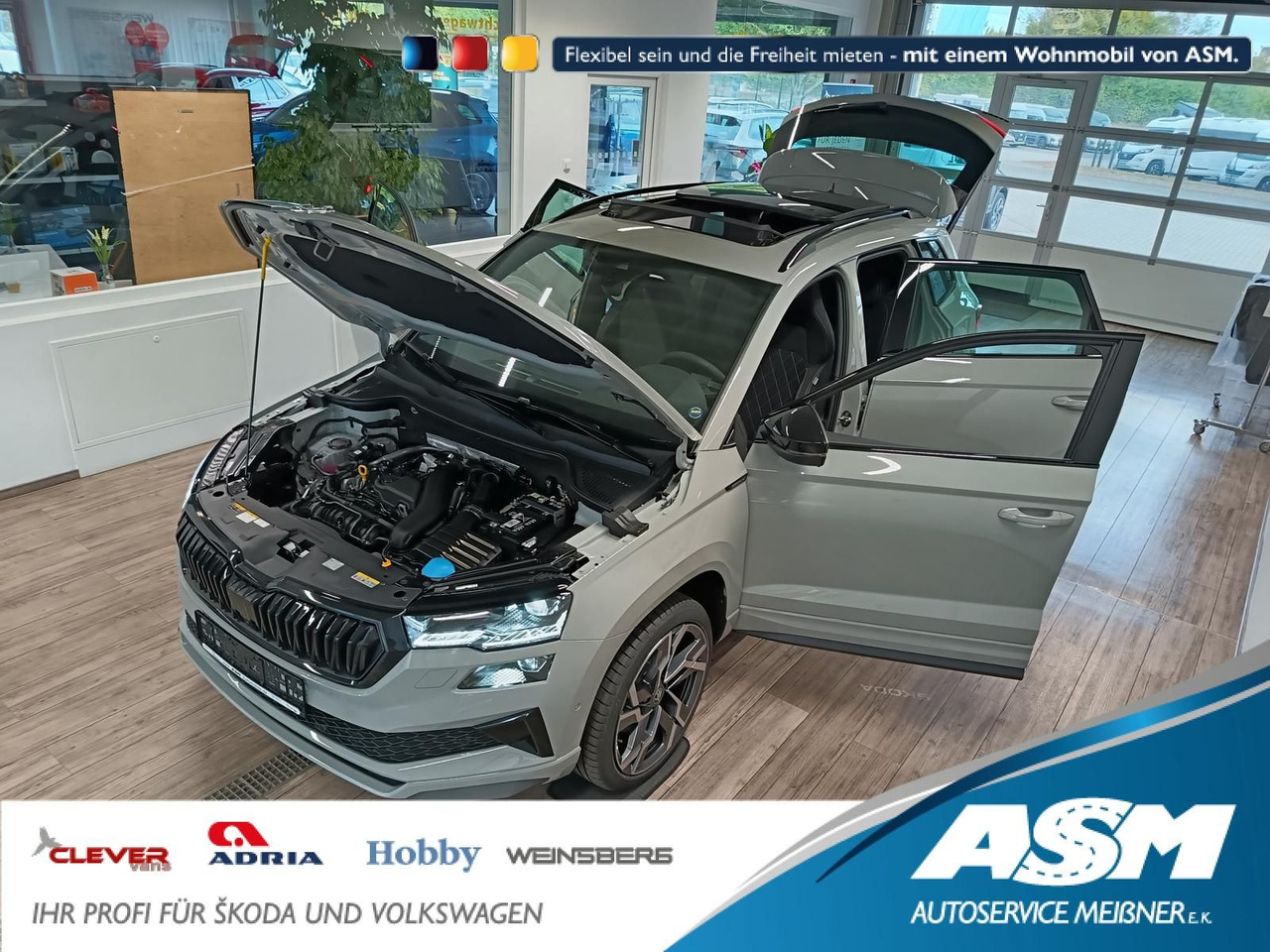 Skoda Karoq Sportline 1,5 TSI DSG*AHK*PSD*STD.HZG*NAVI - SUV: φωτογραφία 1 Skoda Karoq Sportline 1,5 TSI DSG*AHK*PSD*STD.HZG*NAVI - SUV: φωτογραφία 1