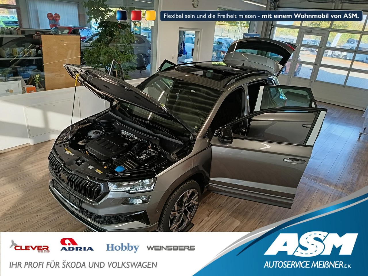 Skoda Karoq Sportline 2,0 TDI DSG 4x4*AHK*PSD*STD.HZG* - SUV: φωτογραφία 1 Skoda Karoq Sportline 2,0 TDI DSG 4x4*AHK*PSD*STD.HZG* - SUV: φωτογραφία 1