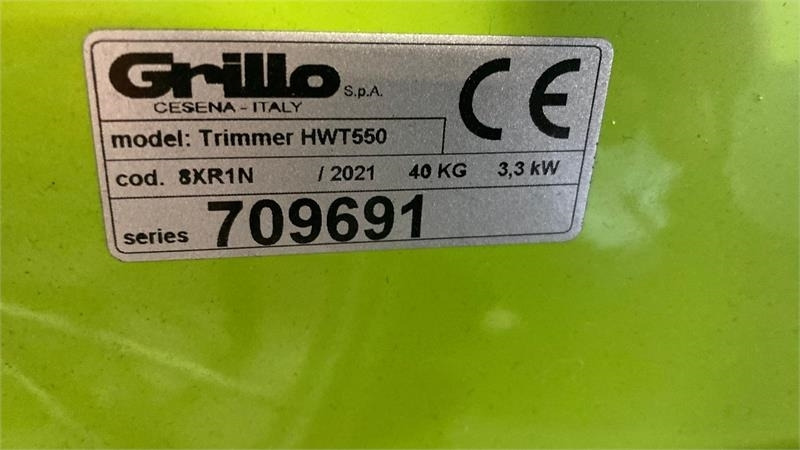 Grillo HWT 550  - Χλοοκοπτικό: φωτογραφία 4 Grillo HWT 550  - Χλοοκοπτικό: φωτογραφία 4