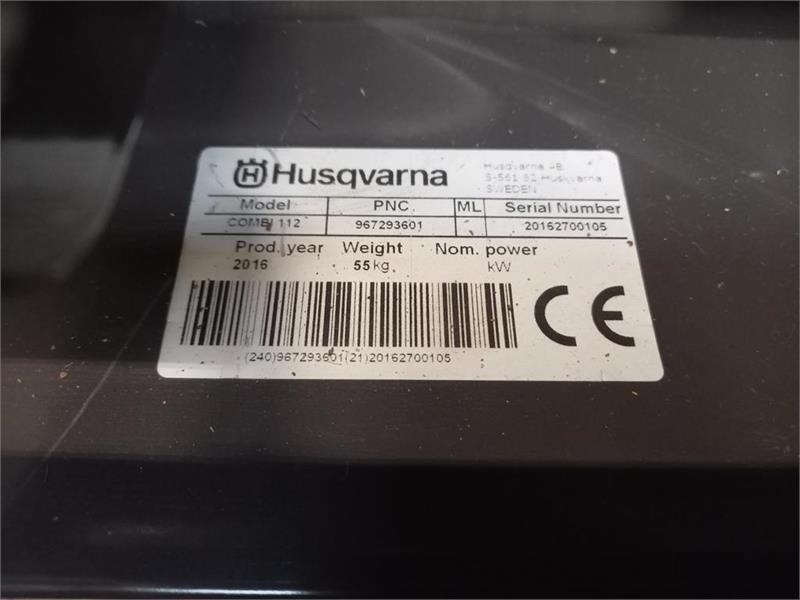 Husqvarna COMBI 112 P 524 - Χλοοκοπτικό: φωτογραφία 3 Husqvarna COMBI 112 P 524 - Χλοοκοπτικό: φωτογραφία 3