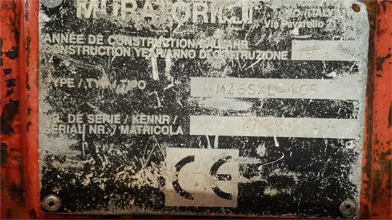 Muratori MZ6SXL 105 - Γεωργική φρέζα: φωτογραφία 5 Muratori MZ6SXL 105 - Γεωργική φρέζα: φωτογραφία 5