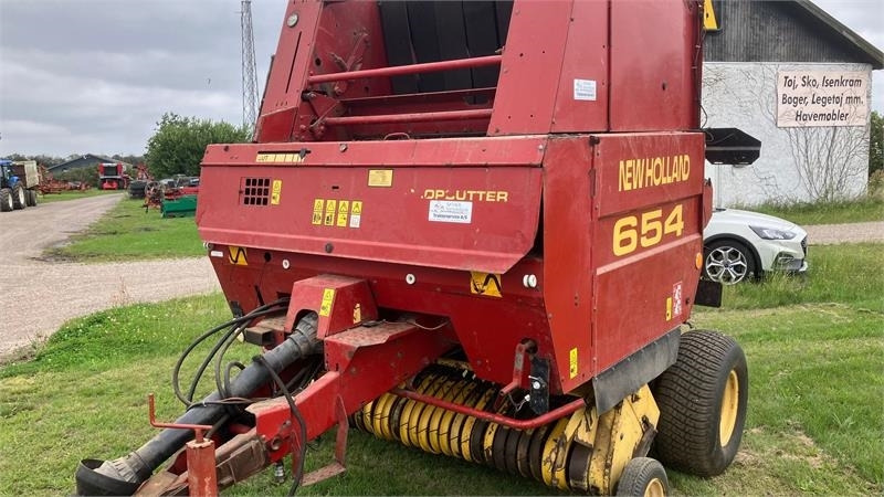 New Holland 654 RUNDBALLEPRESSER Cropcutter - Χορτοδετική μηχανή στρόγγυλης μπάλας: φωτογραφία 2 New Holland 654 RUNDBALLEPRESSER Cropcutter - Χορτοδετική μηχανή στρόγγυλης μπάλας: φωτογραφία 2