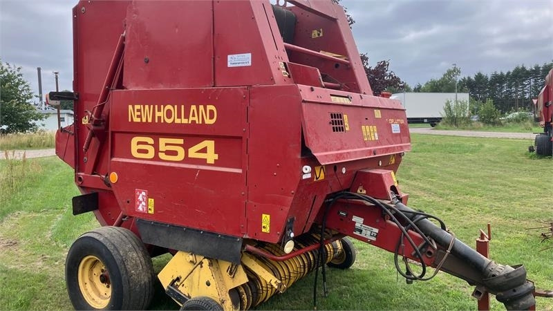 New Holland 654 RUNDBALLEPRESSER Cropcutter - Χορτοδετική μηχανή στρόγγυλης μπάλας: φωτογραφία 1 New Holland 654 RUNDBALLEPRESSER Cropcutter - Χορτοδετική μηχανή στρόγγυλης μπάλας: φωτογραφία 1