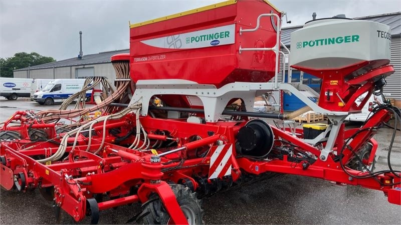 Pöttinger Terrasem C6 Fertilizer m. Tegosem 500 - Σπαρτική με σβάρνα: φωτογραφία 2 Pöttinger Terrasem C6 Fertilizer m. Tegosem 500 - Σπαρτική με σβάρνα: φωτογραφία 2