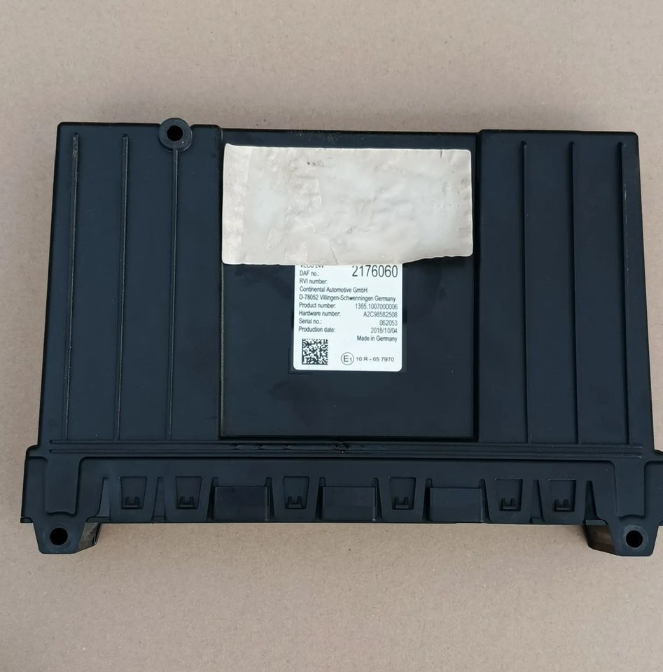 DAF XF 106 EURO 6 MX13 KOMPUTER MODUŁ STEROWNIK VECU 2176060 - Ηλεκτρονική μονάδα ελέγχου για Φορτηγό: φωτογραφία 1 DAF XF 106 EURO 6 MX13 KOMPUTER MODUŁ STEROWNIK VECU 2176060 - Ηλεκτρονική μονάδα ελέγχου για Φορτηγό: φωτογραφία 1