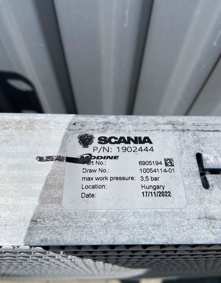 Intercooler Scania G euro 6 chłodnica powietrza 1902444 - Ενδιάμεσος ψύκτης για Φορτηγό: φωτογραφία 3 Intercooler Scania G euro 6 chłodnica powietrza 1902444 - Ενδιάμεσος ψύκτης για Φορτηγό: φωτογραφία 3