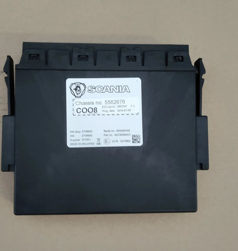 SCANIA R S KOORDYNATOR COO8 2706943 2706945 - Ηλεκτρονική μονάδα ελέγχου για Φορτηγό: φωτογραφία 1 SCANIA R S KOORDYNATOR COO8 2706943 2706945 - Ηλεκτρονική μονάδα ελέγχου για Φορτηγό: φωτογραφία 1