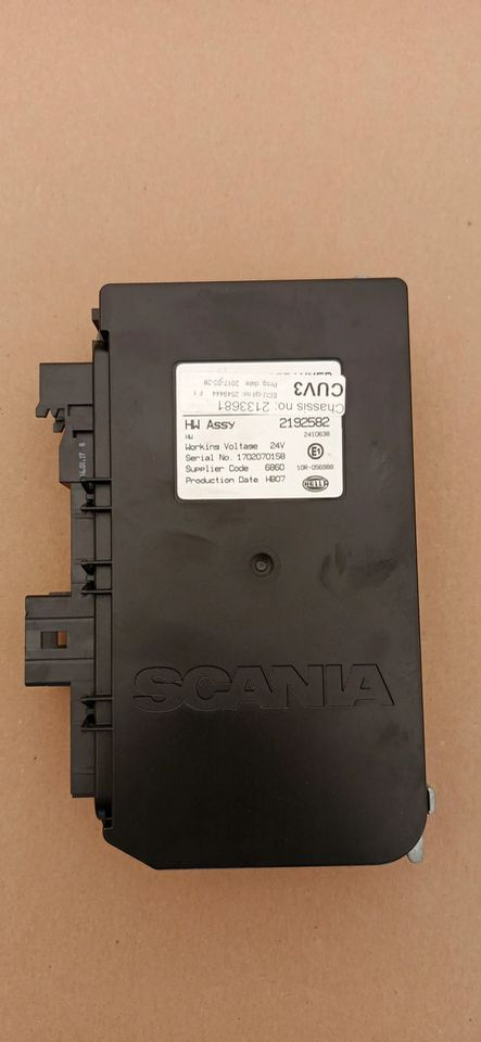 SCANIA R S STEROWNIK ŚWIATEŁ KOMPUTER CUV3 2632613 - Ηλεκτρονική μονάδα ελέγχου για Φορτηγό: φωτογραφία 1 SCANIA R S STEROWNIK ŚWIATEŁ KOMPUTER CUV3 2632613 - Ηλεκτρονική μονάδα ελέγχου για Φορτηγό: φωτογραφία 1