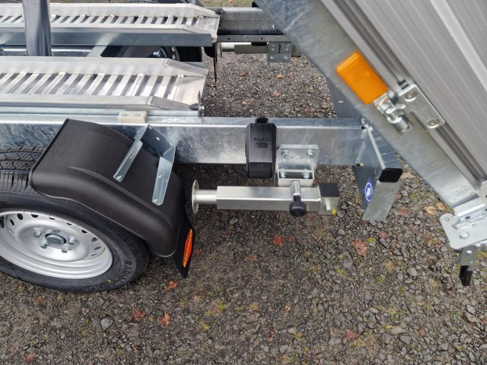 Ρυμούλκα ανατρεπόμενο Böckmann Kipper PKW Anhänger RK-AL 3016/27 E-Pumpe Schienen: φωτογραφία 13