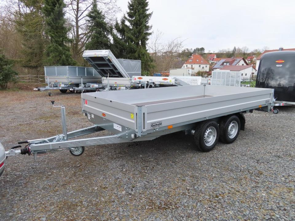 Böckmann PKW-Anhänger, 3,0 to. Hochlader 4,14x2,1m - Τρέιλερ πλατφόρμα/ Καρότσα: φωτογραφία 1 Böckmann PKW-Anhänger, 3,0 to. Hochlader 4,14x2,1m - Τρέιλερ πλατφόρμα/ Καρότσα: φωτογραφία 1