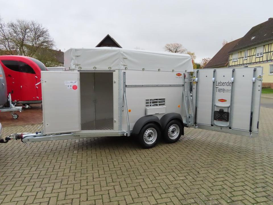 Böckmann Viehanhänger, 2,4 to. Tür/Rampekombi, Humbaur, Fendt - Ρυμούλκα μεταφορά ζώων: φωτογραφία 1 Böckmann Viehanhänger, 2,4 to. Tür/Rampekombi, Humbaur, Fendt - Ρυμούλκα μεταφορά ζώων: φωτογραφία 1