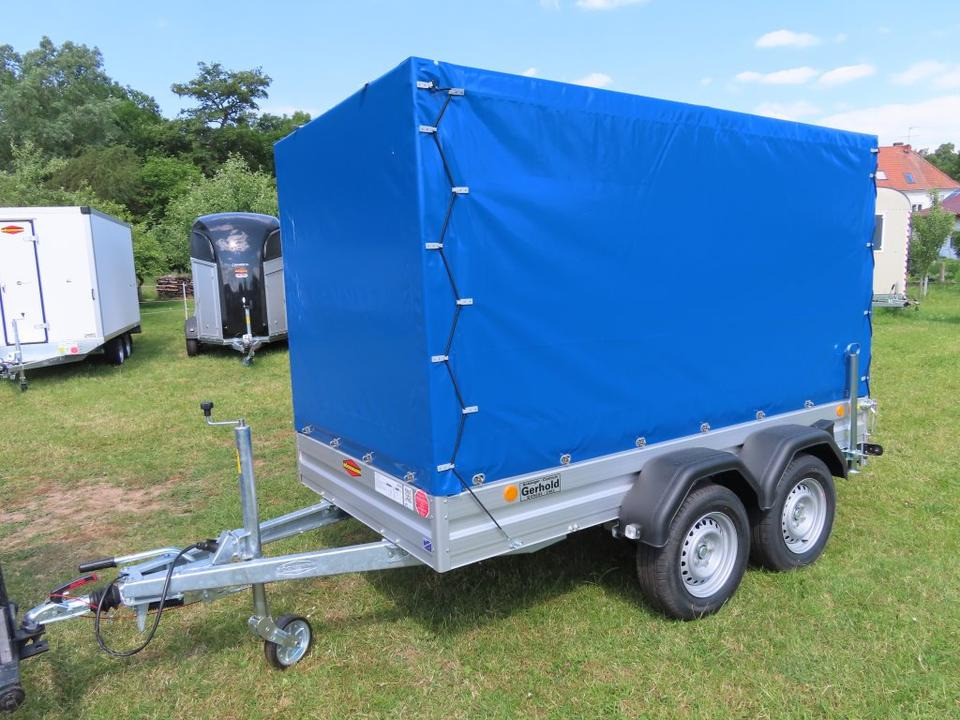 PKW Anhänger, Böckmann, PKW Anhänger, Plane, 100 km/h - Τρέιλερ κουρτίνα: φωτογραφία 1 PKW Anhänger, Böckmann, PKW Anhänger, Plane, 100 km/h - Τρέιλερ κουρτίνα: φωτογραφία 1