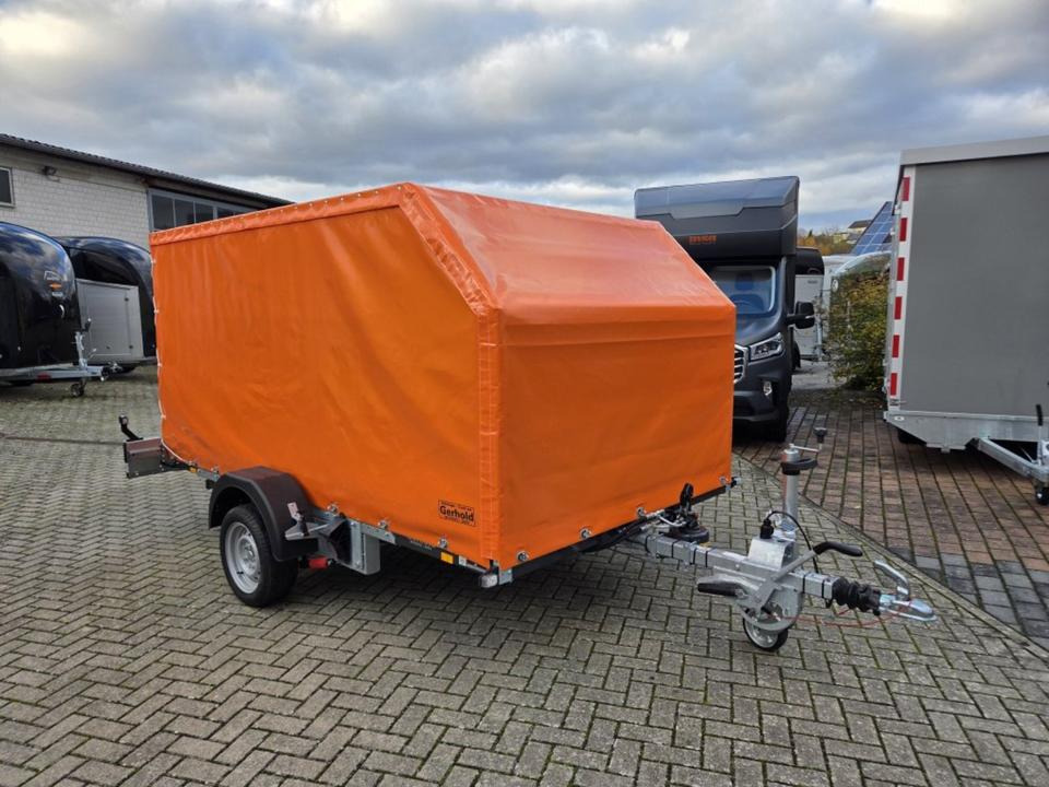 PKW Anhänger Unsinn Absenkanhänger 100 km/h Alubordwände Plane - Ρυμούλκες αυτοκίνητο: φωτογραφία 2 PKW Anhänger Unsinn Absenkanhänger 100 km/h Alubordwände Plane - Ρυμούλκες αυτοκίνητο: φωτογραφία 2