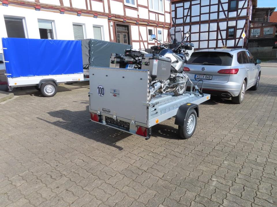 TPV KD-MU-T3 Motorradanhänger PKW-Anhänger 100km/h - Τρέιλερ μοτοσυκλετών: φωτογραφία 3 TPV KD-MU-T3 Motorradanhänger PKW-Anhänger 100km/h - Τρέιλερ μοτοσυκλετών: φωτογραφία 3