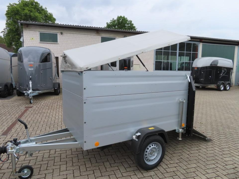 TPV Kleinviehanhänger 1,0t Flügeltür Viehanhänger Ziegen Schafe - Ρυμούλκα μεταφορά ζώων: φωτογραφία 1 TPV Kleinviehanhänger 1,0t Flügeltür Viehanhänger Ziegen Schafe - Ρυμούλκα μεταφορά ζώων: φωτογραφία 1