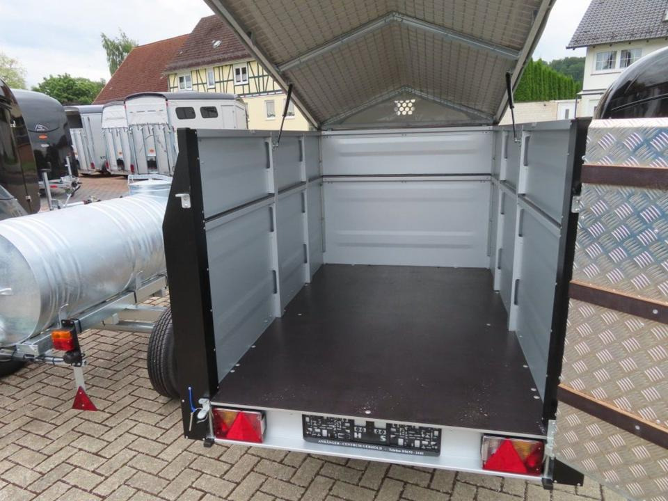 TPV Kleinviehanhänger 1,0t Flügeltür Viehanhänger Ziegen Schafe - Ρυμούλκα μεταφορά ζώων: φωτογραφία 5 TPV Kleinviehanhänger 1,0t Flügeltür Viehanhänger Ziegen Schafe - Ρυμούλκα μεταφορά ζώων: φωτογραφία 5