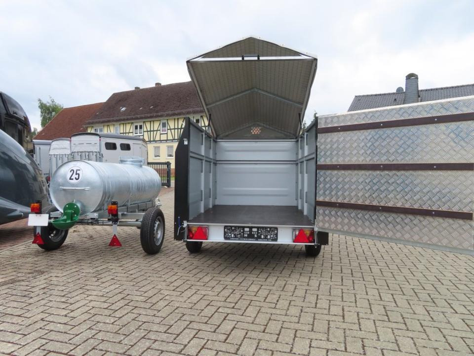 TPV Kleinviehanhänger 1,0t Flügeltür Viehanhänger Ziegen Schafe - Ρυμούλκα μεταφορά ζώων: φωτογραφία 5 TPV Kleinviehanhänger 1,0t Flügeltür Viehanhänger Ziegen Schafe - Ρυμούλκα μεταφορά ζώων: φωτογραφία 5