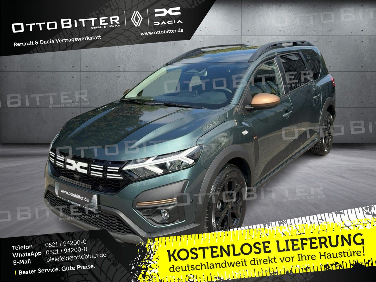 Dacia Jogger Extreme TCe110 5-Sitze CITY-PAKET/NAVI - Station wagon: φωτογραφία 1 Dacia Jogger Extreme TCe110 5-Sitze CITY-PAKET/NAVI - Station wagon: φωτογραφία 1