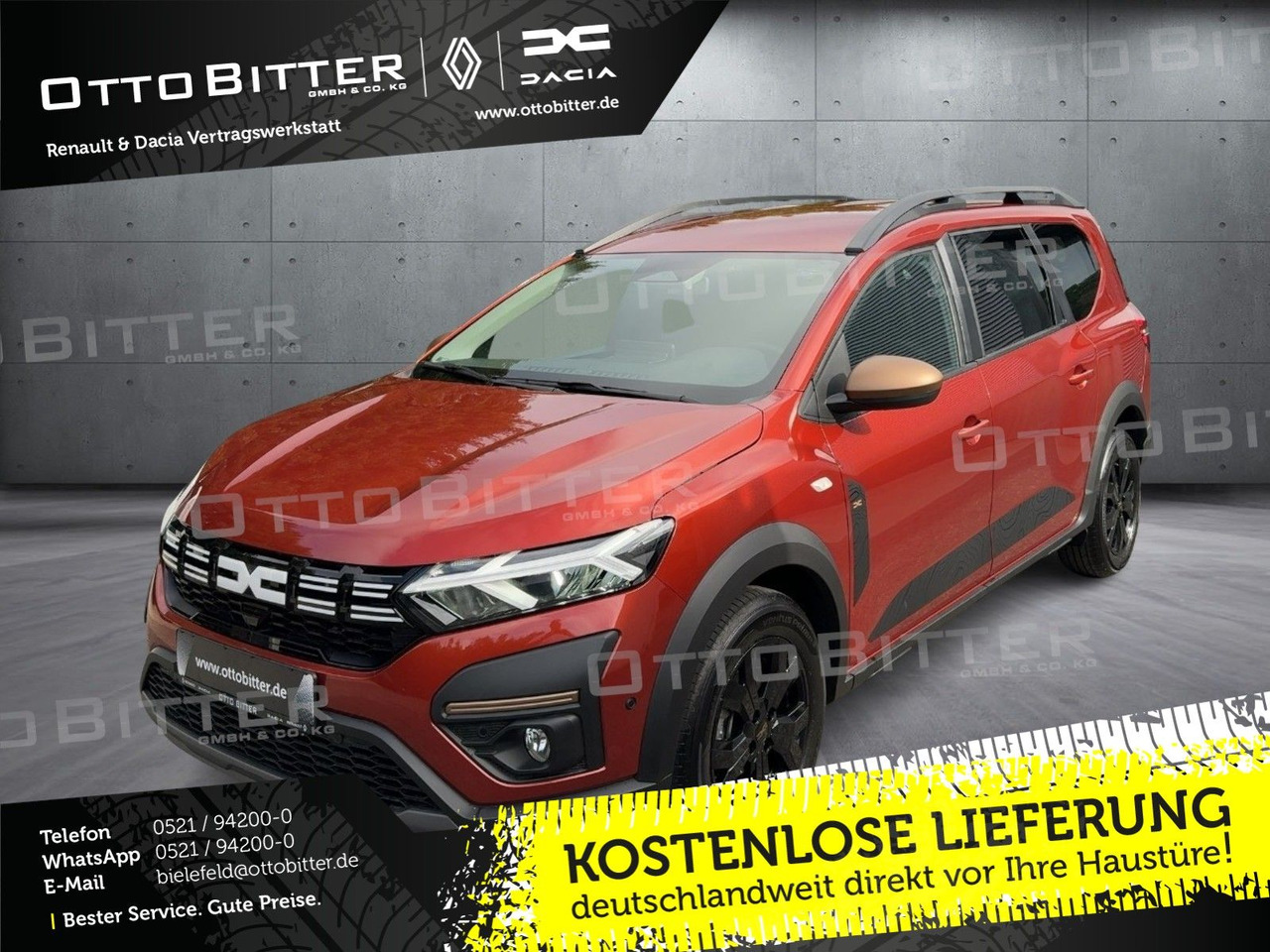 Dacia Jogger Extreme TCe110 5-Sitze CITY-PAKET/NAVI - Station wagon: φωτογραφία 1 Dacia Jogger Extreme TCe110 5-Sitze CITY-PAKET/NAVI - Station wagon: φωτογραφία 1