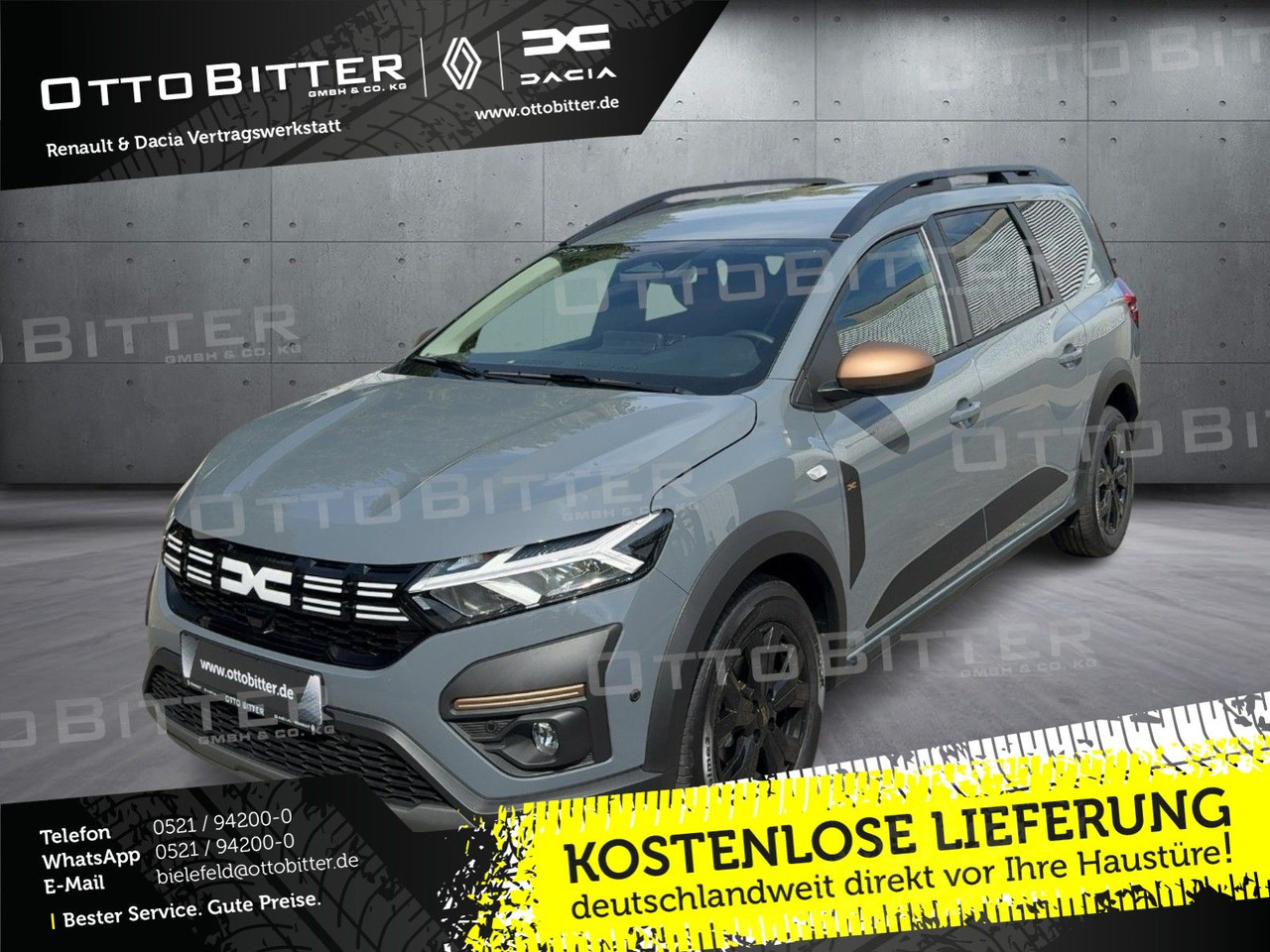 Dacia Jogger Extreme TCe110 5-Sitze CITY-PAKET - Station wagon: φωτογραφία 1 Dacia Jogger Extreme TCe110 5-Sitze CITY-PAKET - Station wagon: φωτογραφία 1