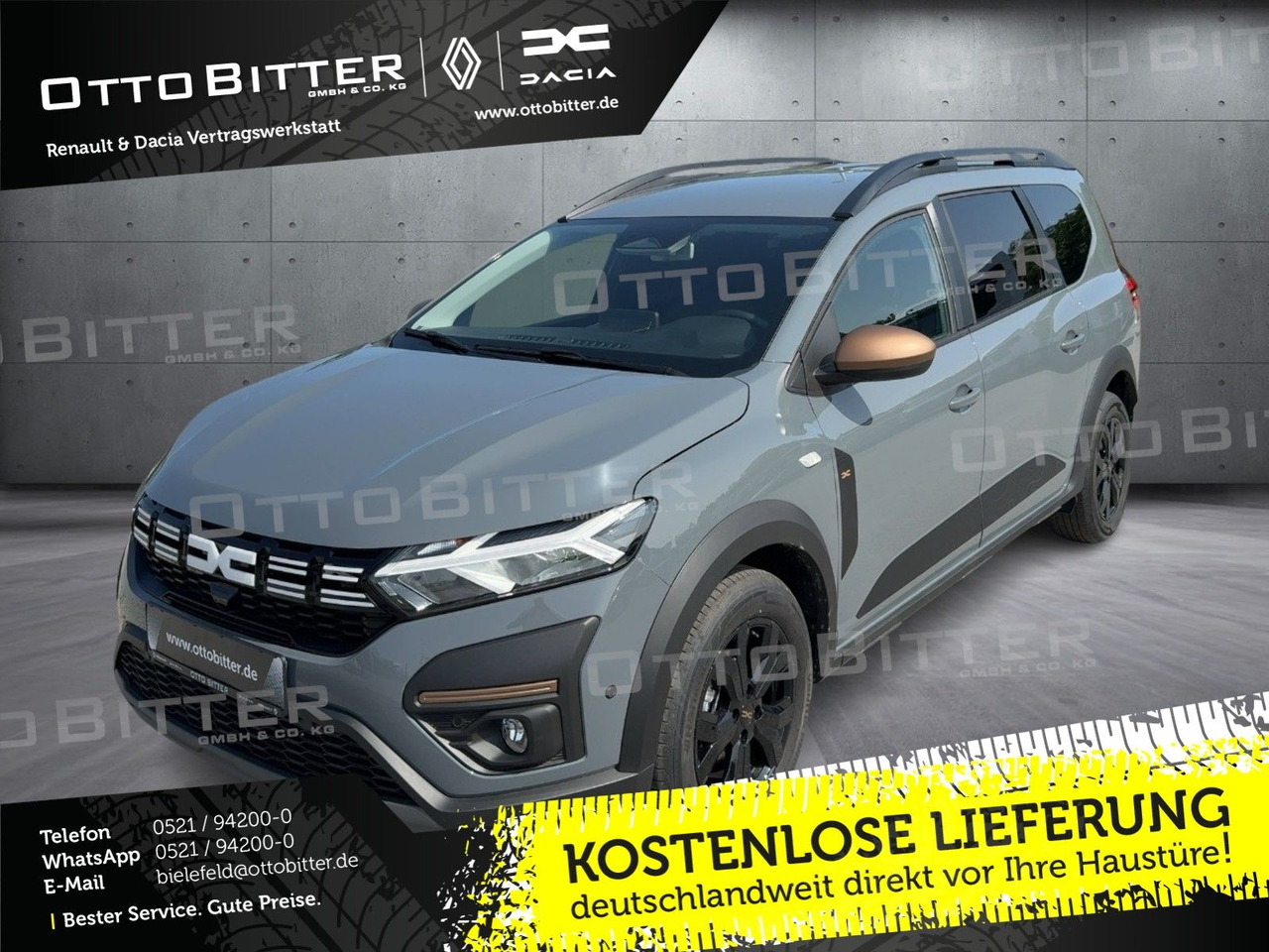 Dacia Jogger Extreme TCe110 5-Sitzer CITY-PAKET - Αυτοκίνητο: φωτογραφία 1 Dacia Jogger Extreme TCe110 5-Sitzer CITY-PAKET - Αυτοκίνητο: φωτογραφία 1