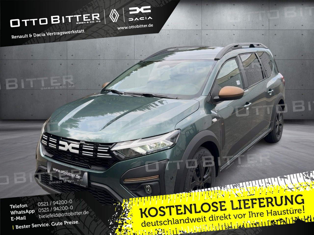 Dacia Jogger Extreme TCe110 7-Sitze CITY-PAKET/NAVI - Station wagon: φωτογραφία 1 Dacia Jogger Extreme TCe110 7-Sitze CITY-PAKET/NAVI - Station wagon: φωτογραφία 1
