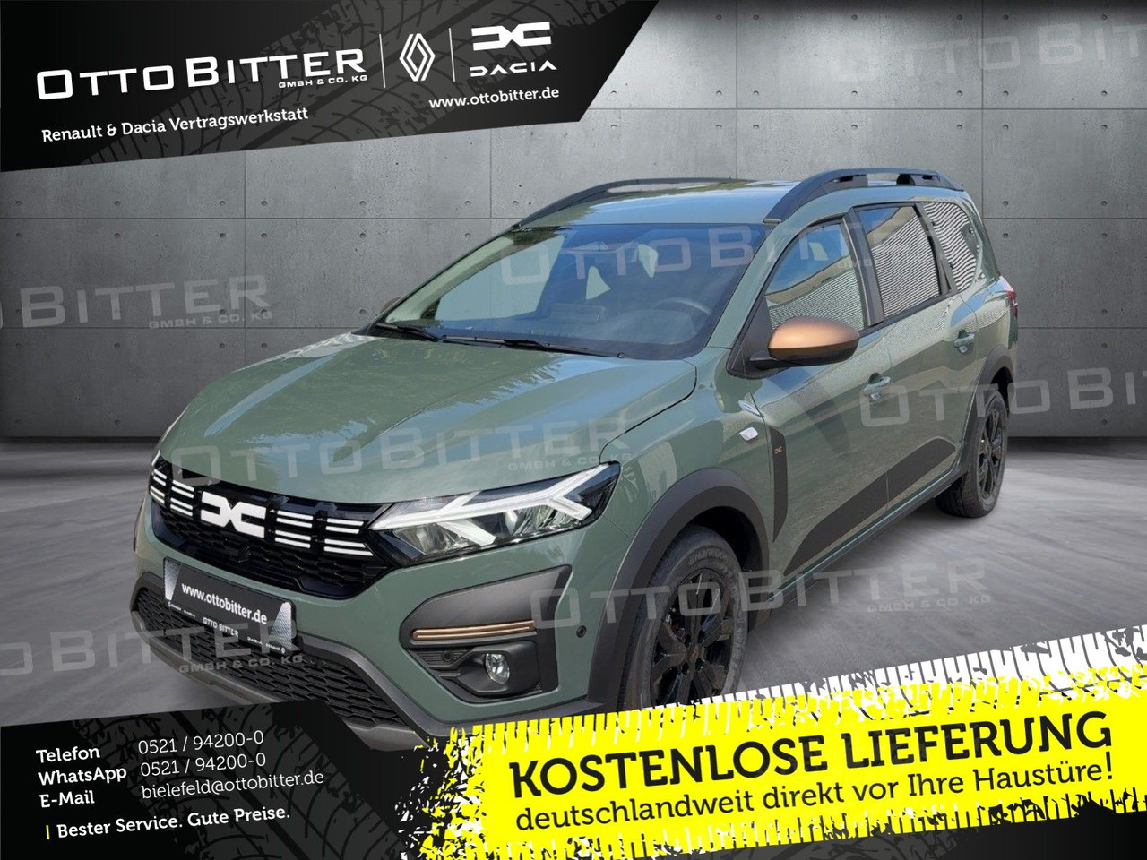 Dacia Jogger Extreme TCe110 7-Sitze CITY-PAKET/NAVI - Station wagon: φωτογραφία 1 Dacia Jogger Extreme TCe110 7-Sitze CITY-PAKET/NAVI - Station wagon: φωτογραφία 1