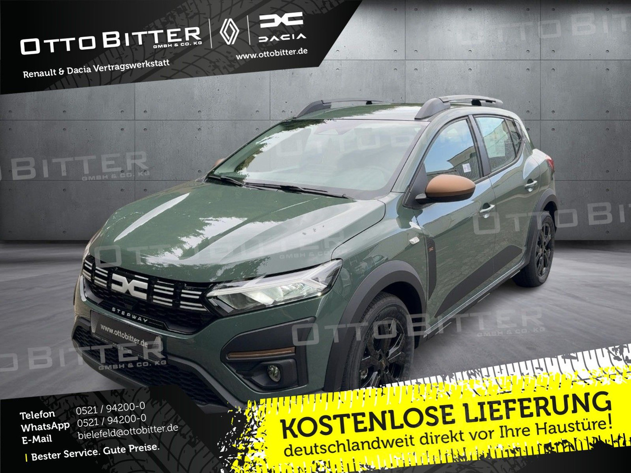 Dacia Sandero Stepway Extreme ECO-G 100 LPG-GAS/SITZH - SUV: φωτογραφία 1 Dacia Sandero Stepway Extreme ECO-G 100 LPG-GAS/SITZH - SUV: φωτογραφία 1
