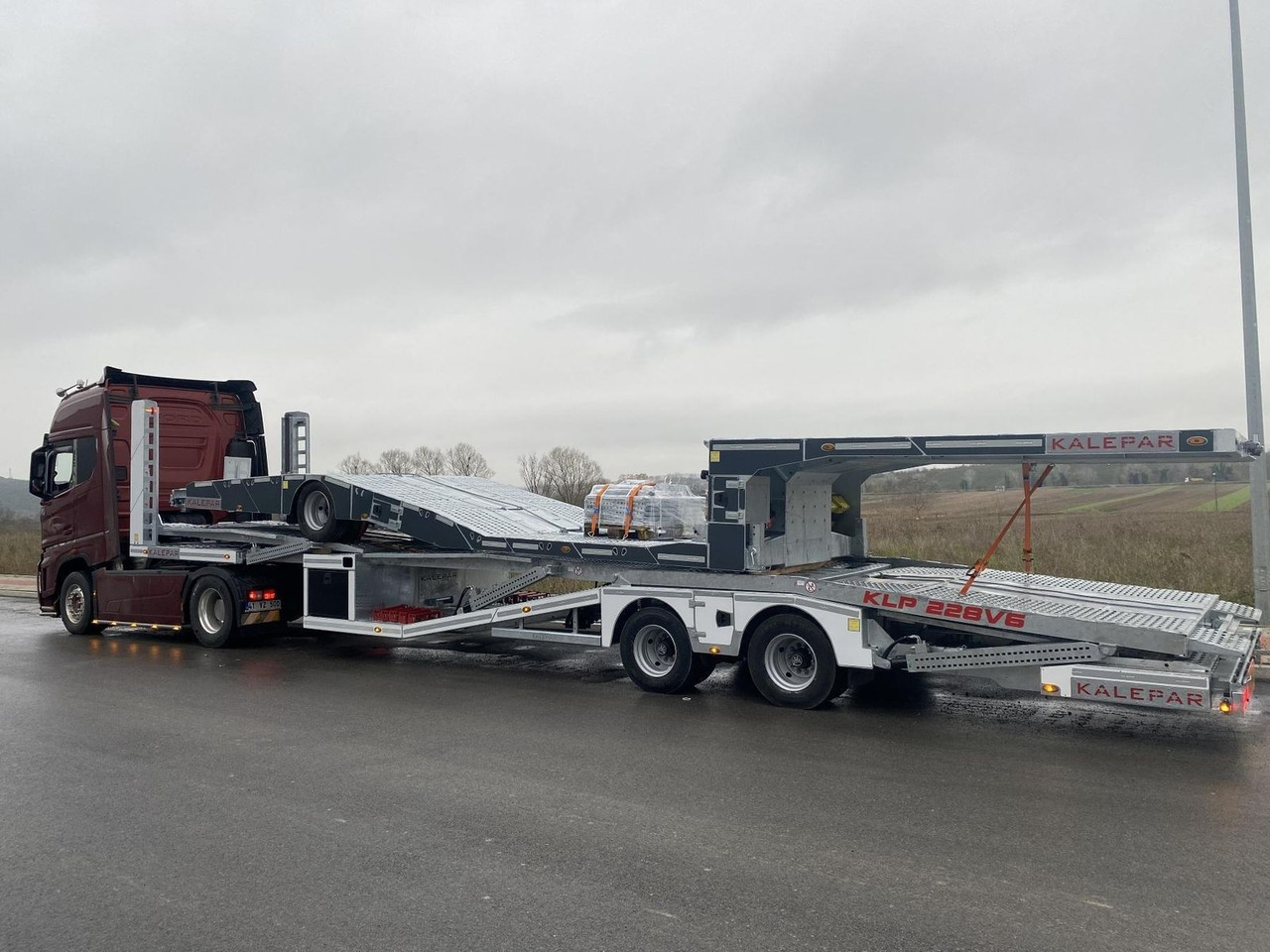 KALEPAR KLP228V6 6er-Autotransporter VDI2700 - Επικαθήμενο αυτοκινητάμαξα: φωτογραφία 2 KALEPAR KLP228V6 6er-Autotransporter VDI2700 - Επικαθήμενο αυτοκινητάμαξα: φωτογραφία 2