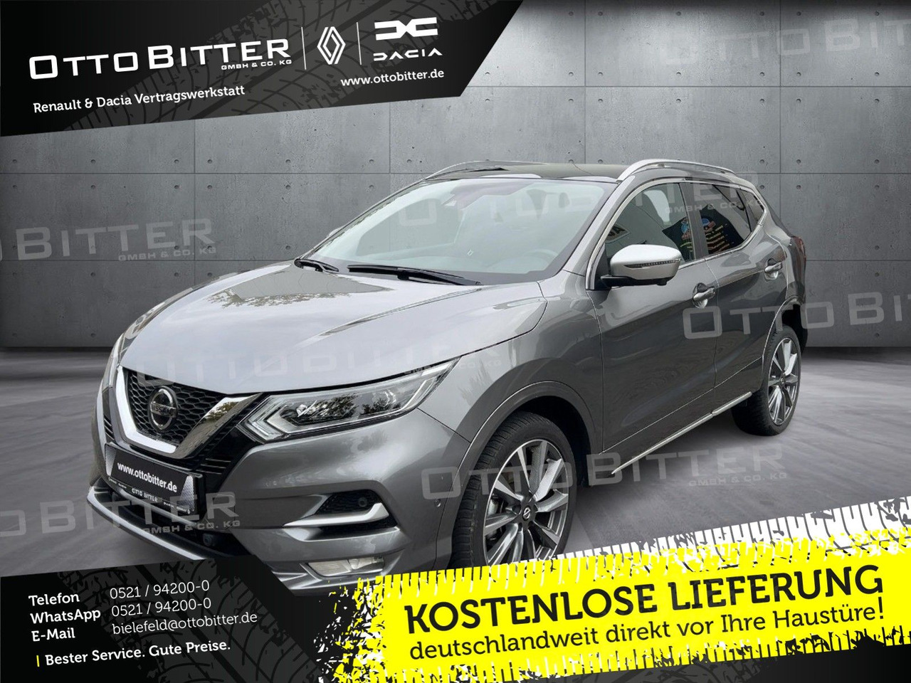 Nissan Qashqai Tekna 1.7 dCi 4X4 ALLRAD AUTOMATIK LEDER - SUV: φωτογραφία 1 Nissan Qashqai Tekna 1.7 dCi 4X4 ALLRAD AUTOMATIK LEDER - SUV: φωτογραφία 1