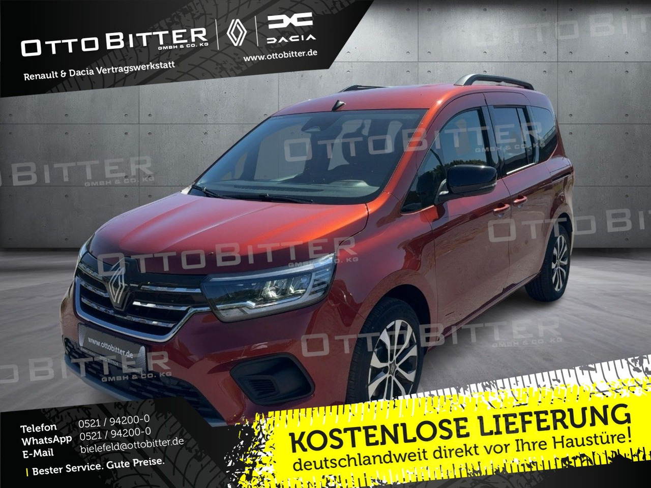 Renault Kangoo Techno TCe130 EDC SITZH/ALU/ALU/EASY-LINK - Επιβατικό βαν: φωτογραφία 1 Renault Kangoo Techno TCe130 EDC SITZH/ALU/ALU/EASY-LINK - Επιβατικό βαν: φωτογραφία 1