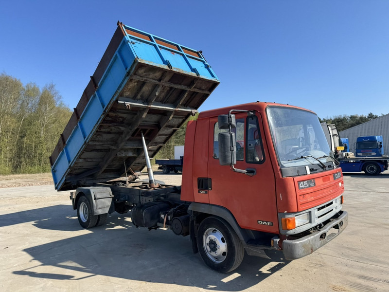 DAF 45 ATI 160 (FULL STEEL SUSPENSION / MANUAL PUMP / EURO 2) - Φορτηγό ανατρεπόμενο: φωτογραφία 3 DAF 45 ATI 160 (FULL STEEL SUSPENSION / MANUAL PUMP / EURO 2) - Φορτηγό ανατρεπόμενο: φωτογραφία 3
