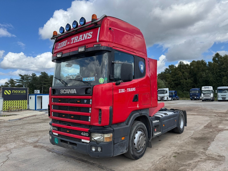Scania 124 - 420 Topline (MANUAL GEARBOX / BOITE MANUELLE) - Τράκτορας: φωτογραφία 1 Scania 124 - 420 Topline (MANUAL GEARBOX / BOITE MANUELLE) - Τράκτορας: φωτογραφία 1