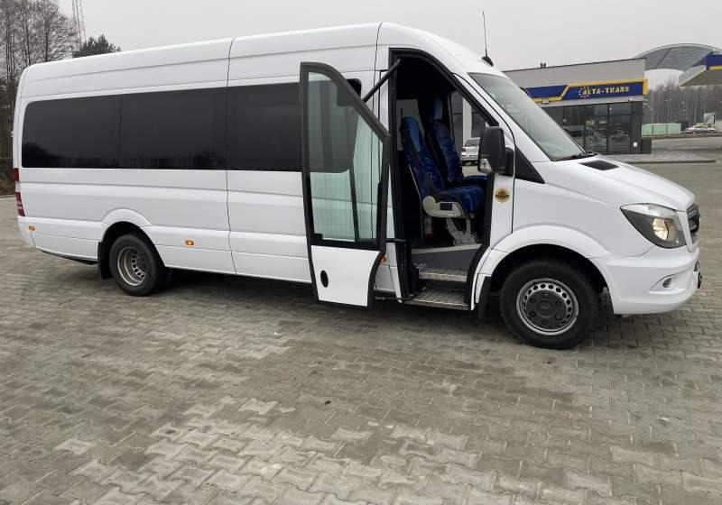 Mercedes-Benz Sprinter 519 Euro-6 - Πούλμαν: φωτογραφία 1 Mercedes-Benz Sprinter 519 Euro-6 - Πούλμαν: φωτογραφία 1
