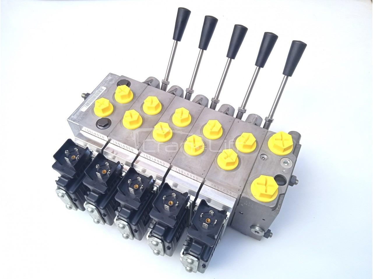 Rozdzielacz Danfoss PVG32 - 5 sekcji - Υδραυλική βαλβίδα για Γερανός παπαγάλος: φωτογραφία 2 Rozdzielacz Danfoss PVG32 - 5 sekcji - Υδραυλική βαλβίδα για Γερανός παπαγάλος: φωτογραφία 2