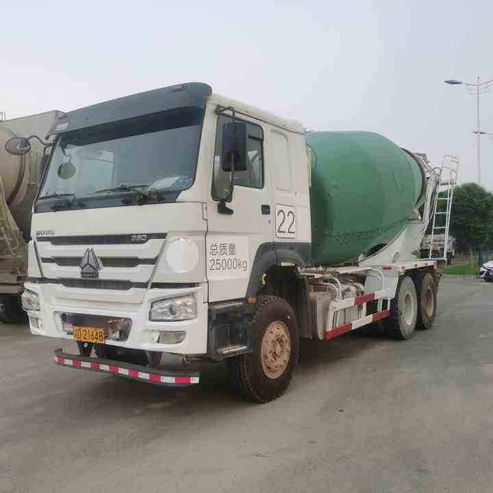 HOWO 15 Cubic Metre Used Concrete Mixer Truck for Sale - Μπετονιέρα φορτηγό: φωτογραφία 3 HOWO 15 Cubic Metre Used Concrete Mixer Truck for Sale - Μπετονιέρα φορτηγό: φωτογραφία 3