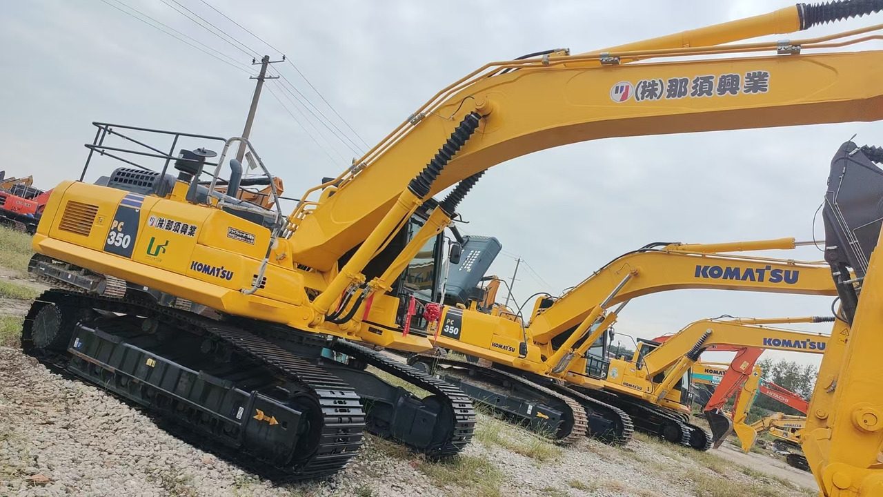 Komatsu pc350-7 - Ερπυστριοφόρος εκσκαφέας: φωτογραφία 1 Komatsu pc350-7 - Ερπυστριοφόρος εκσκαφέας: φωτογραφία 1