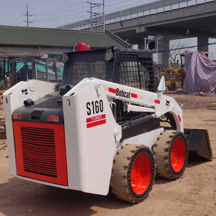 Used Bob Cat Bob Cat S160 Used Mini Skid Steer Wheel Loader Multifunctional Track Loaders Bobcat S160 2.7 Ton - Φορτωτής πλάγιας ολίσθησης: φωτογραφία 4 Used Bob Cat Bob Cat S160 Used Mini Skid Steer Wheel Loader Multifunctional Track Loaders Bobcat S160 2.7 Ton - Φορτωτής πλάγιας ολίσθησης: φωτογραφία 4