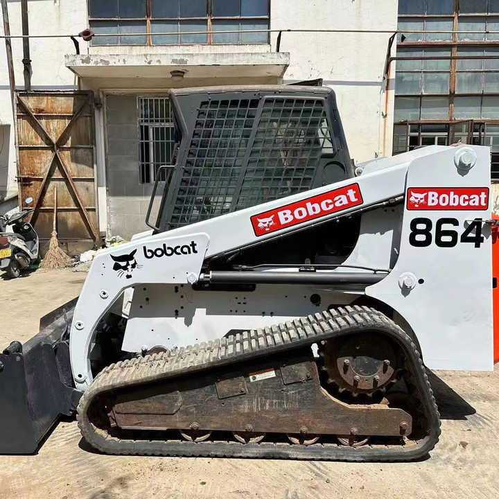 Used Heavy Construction Equipment Crawler bobcat T864 Second Hand Smaller Skid Steers Used Machine for Sale - Φορτωτής πλάγιας ολίσθησης: φωτογραφία 1 Used Heavy Construction Equipment Crawler bobcat T864 Second Hand Smaller Skid Steers Used Machine for Sale - Φορτωτής πλάγιας ολίσθησης: φωτογραφία 1