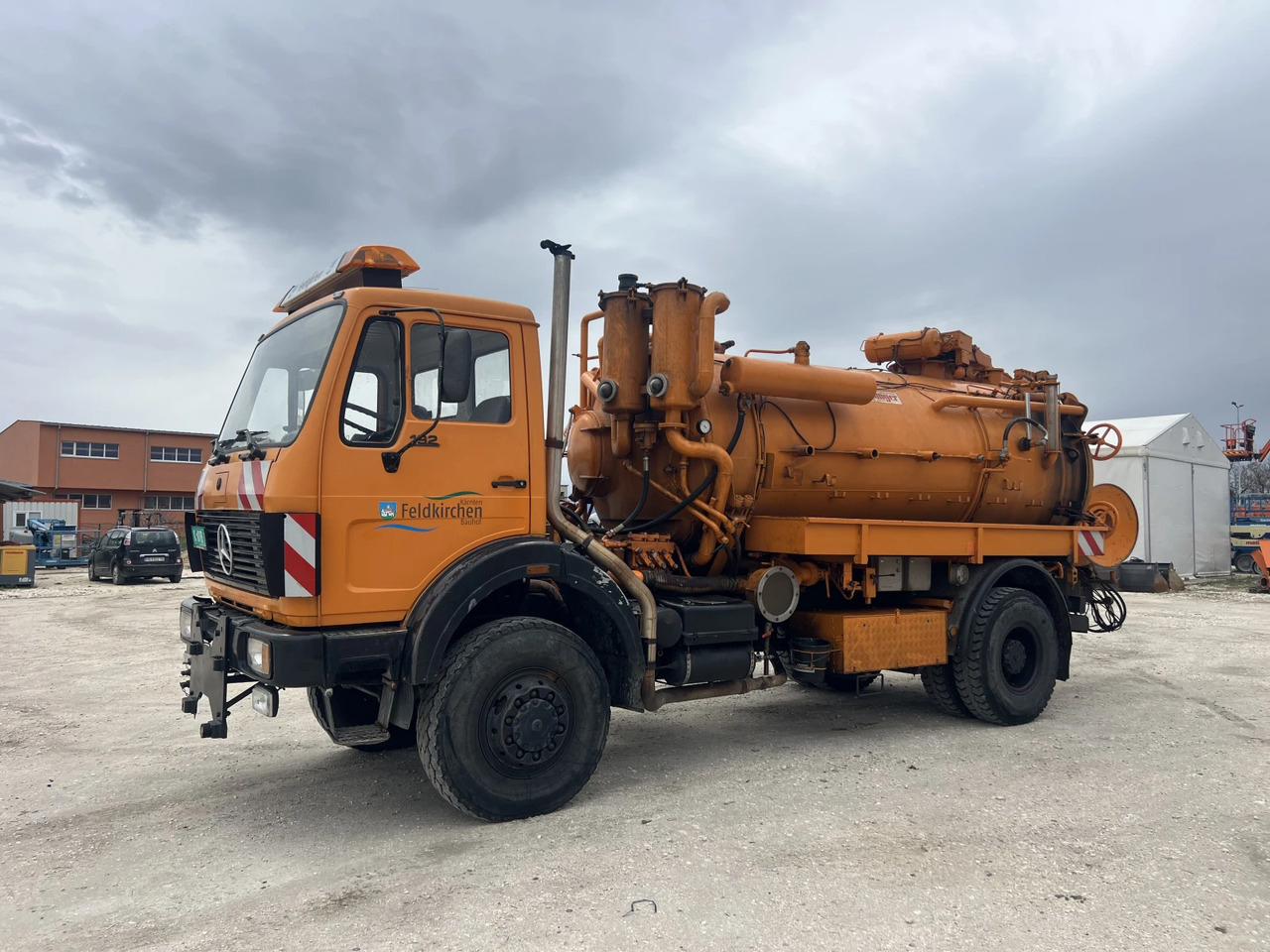 Mercedes-Benz 1928 4x4, ВОМА, Две камери, Внос , - Όχημα εκκένωσης βόθρων: φωτογραφία 2 Mercedes-Benz 1928 4x4, ВОМА, Две камери, Внос , - Όχημα εκκένωσης βόθρων: φωτογραφία 2