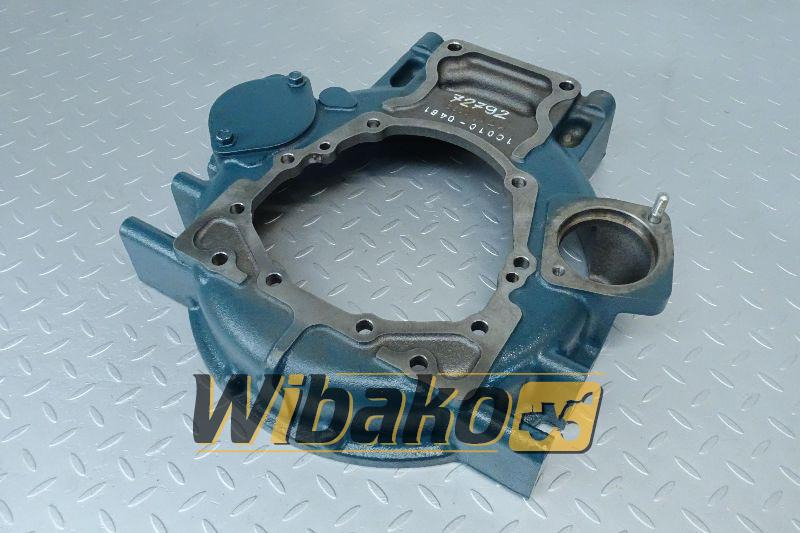 Flywheel housing for engine Kubota V3800 1C010-0461 - Σφόνδυλος για Κατασκευή μηχανήματα: φωτογραφία 1 Flywheel housing for engine Kubota V3800 1C010-0461 - Σφόνδυλος για Κατασκευή μηχανήματα: φωτογραφία 1