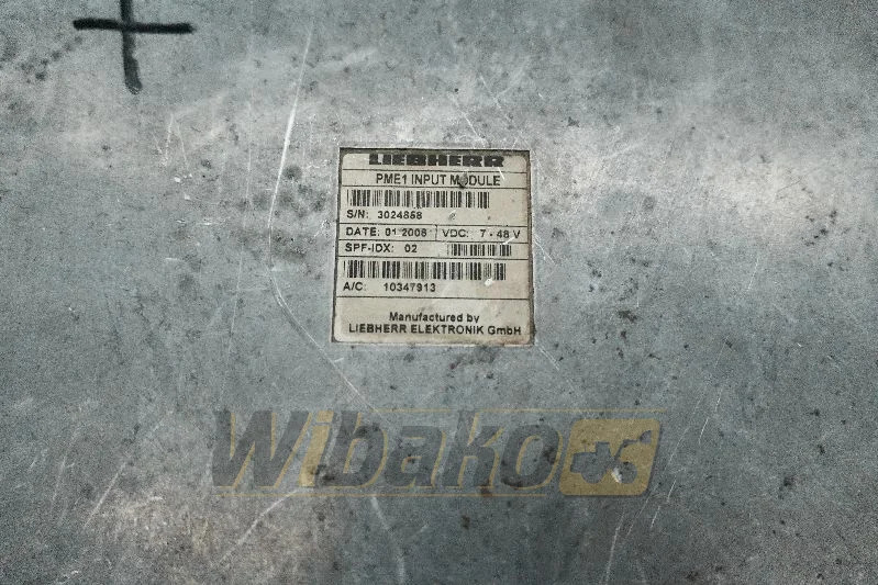 Liebherr PME1 10347913 - Ηλεκτρονική μονάδα ελέγχου για Κατασκευή μηχανήματα: φωτογραφία 2 Liebherr PME1 10347913 - Ηλεκτρονική μονάδα ελέγχου για Κατασκευή μηχανήματα: φωτογραφία 2