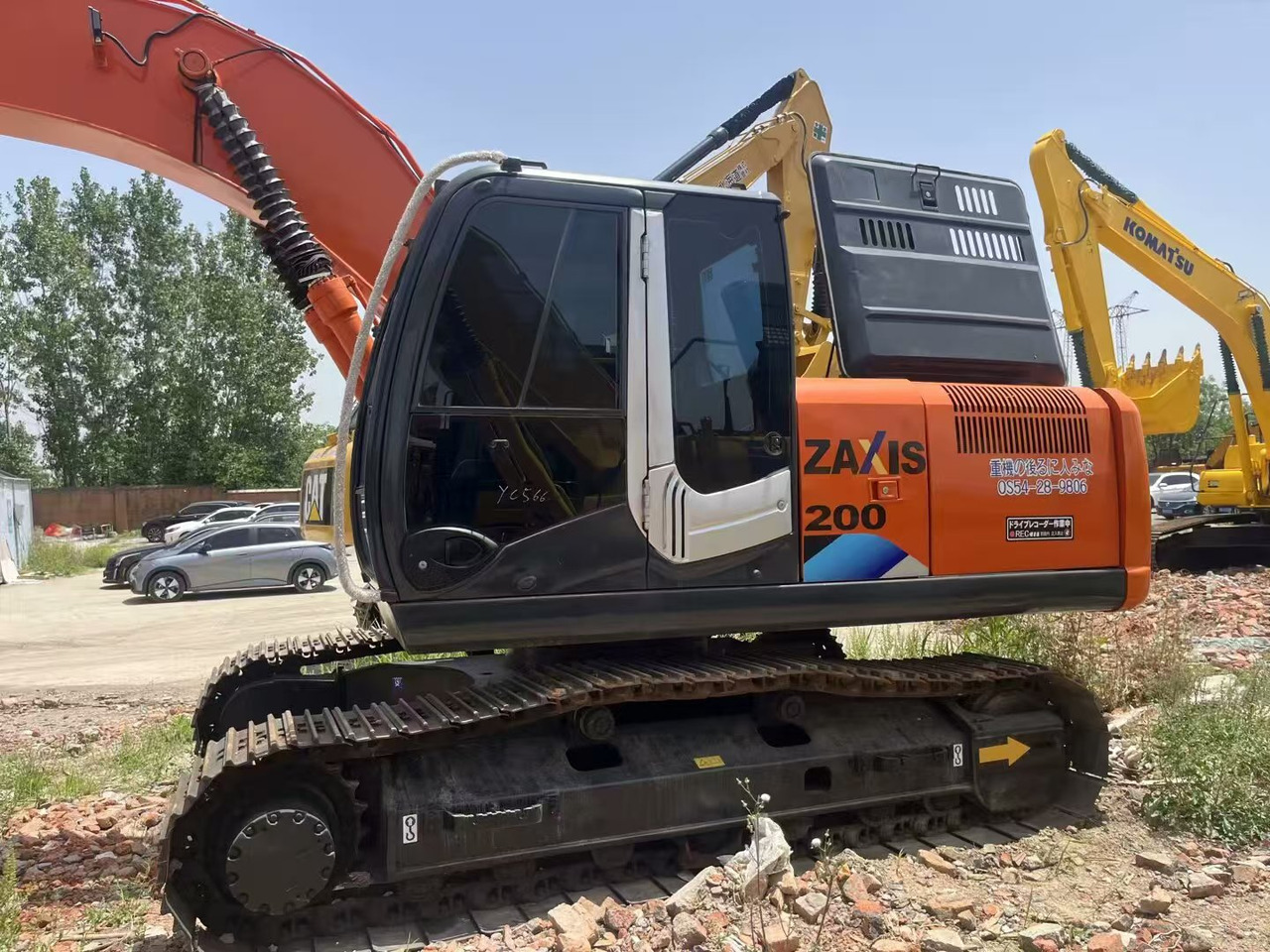 HITACHI ZX200 - Ερπυστριοφόρος εκσκαφέας: φωτογραφία 4 HITACHI ZX200 - Ερπυστριοφόρος εκσκαφέας: φωτογραφία 4