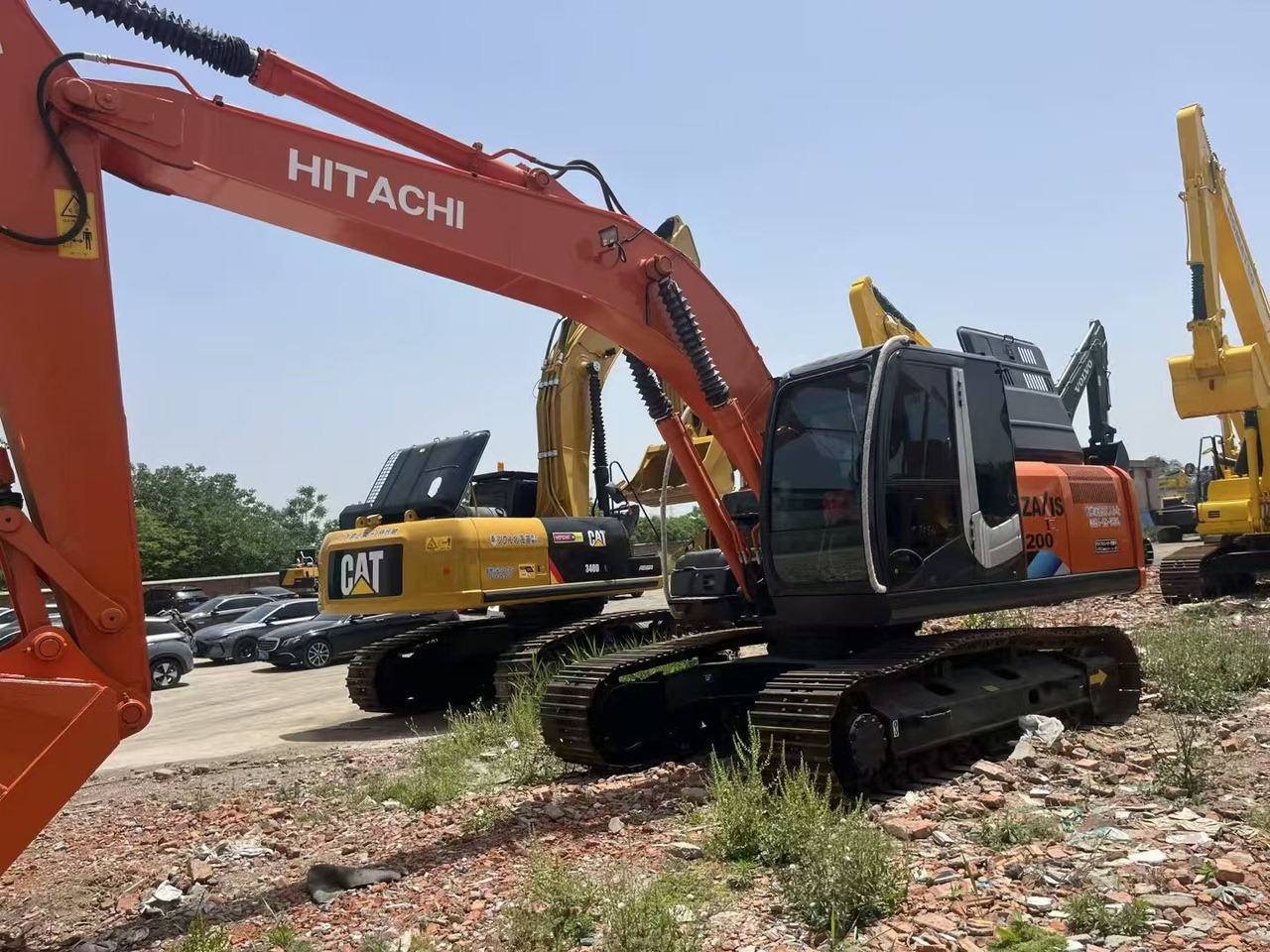 HITACHI ZX200 - Ερπυστριοφόρος εκσκαφέας: φωτογραφία 3 HITACHI ZX200 - Ερπυστριοφόρος εκσκαφέας: φωτογραφία 3