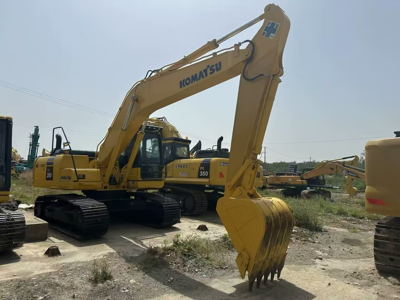 Ερπυστριοφόρος εκσκαφέας KOMATSU 200-8: φωτογραφία 8